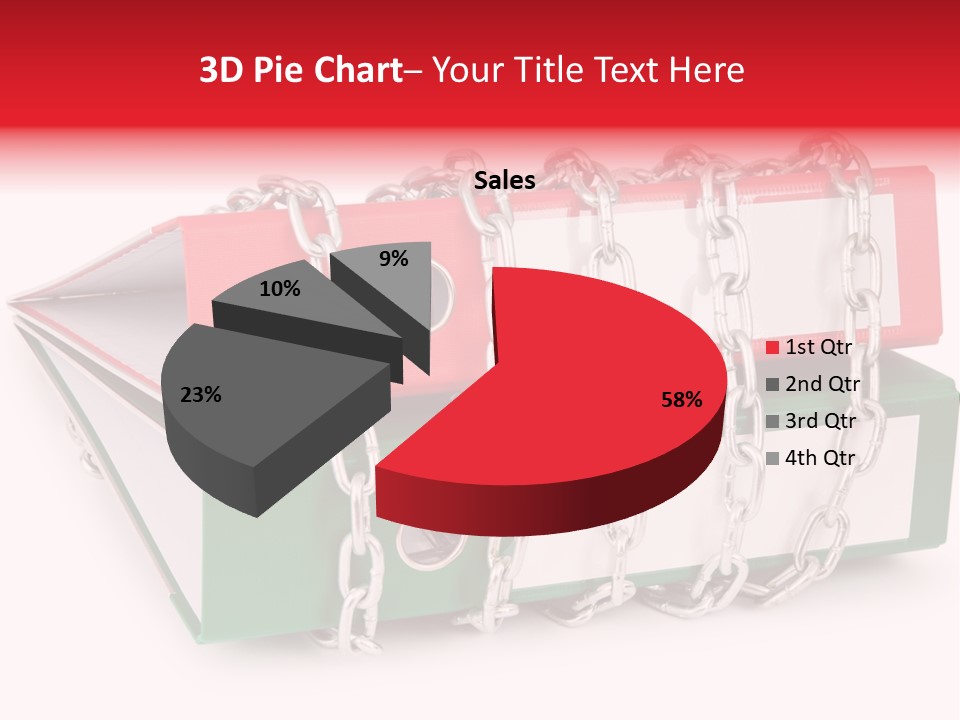 Binder Background Label PowerPoint Template