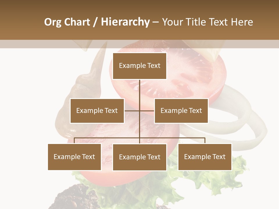 Hamburger Ingredients PowerPoint Template