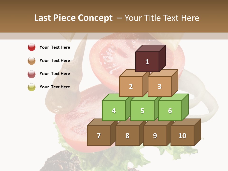 Hamburger Ingredients PowerPoint Template