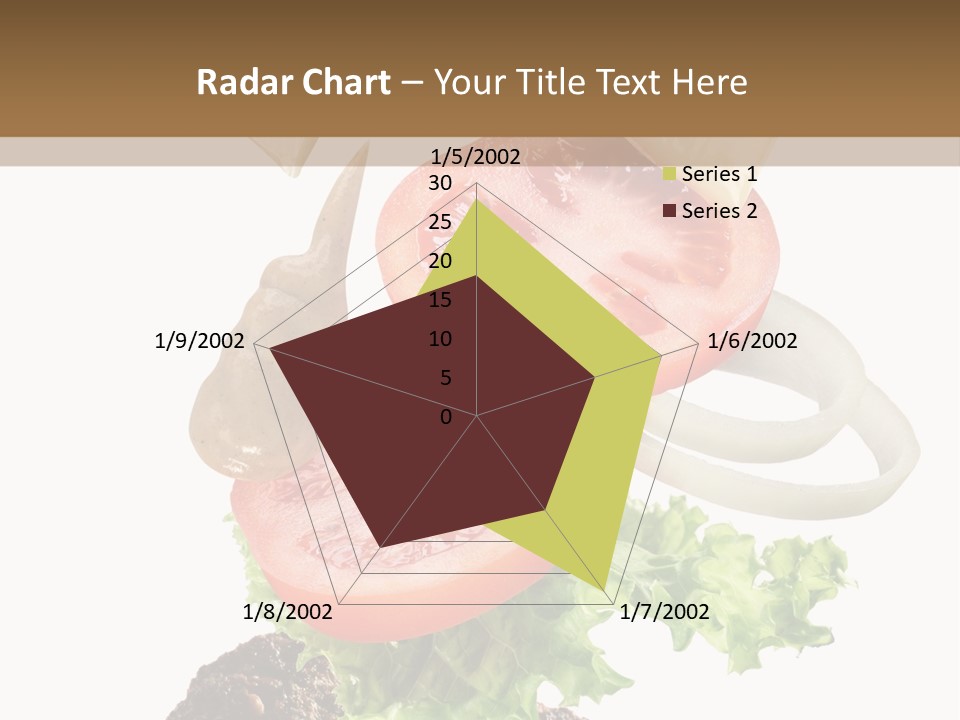 Hamburger Ingredients PowerPoint Template