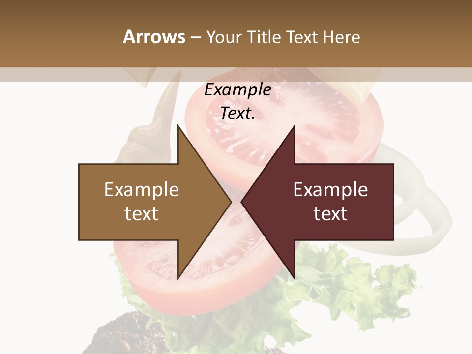 Hamburger Ingredients PowerPoint Template