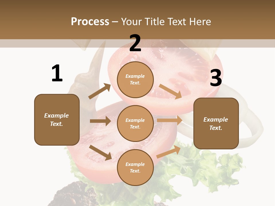 Hamburger Ingredients PowerPoint Template