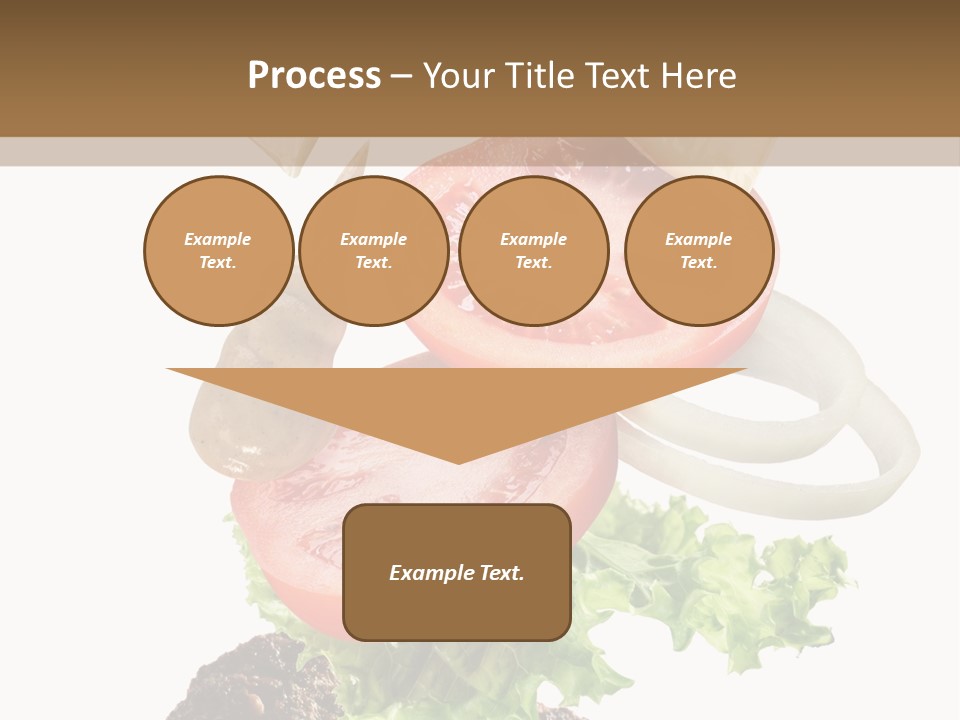 Hamburger Ingredients PowerPoint Template