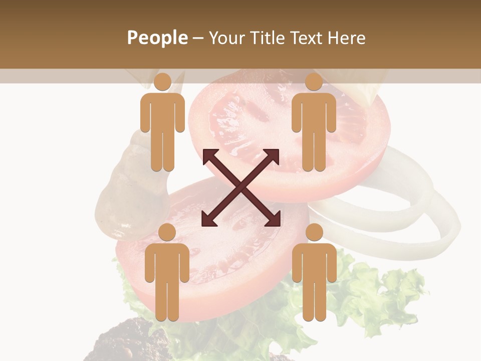 Hamburger Ingredients PowerPoint Template