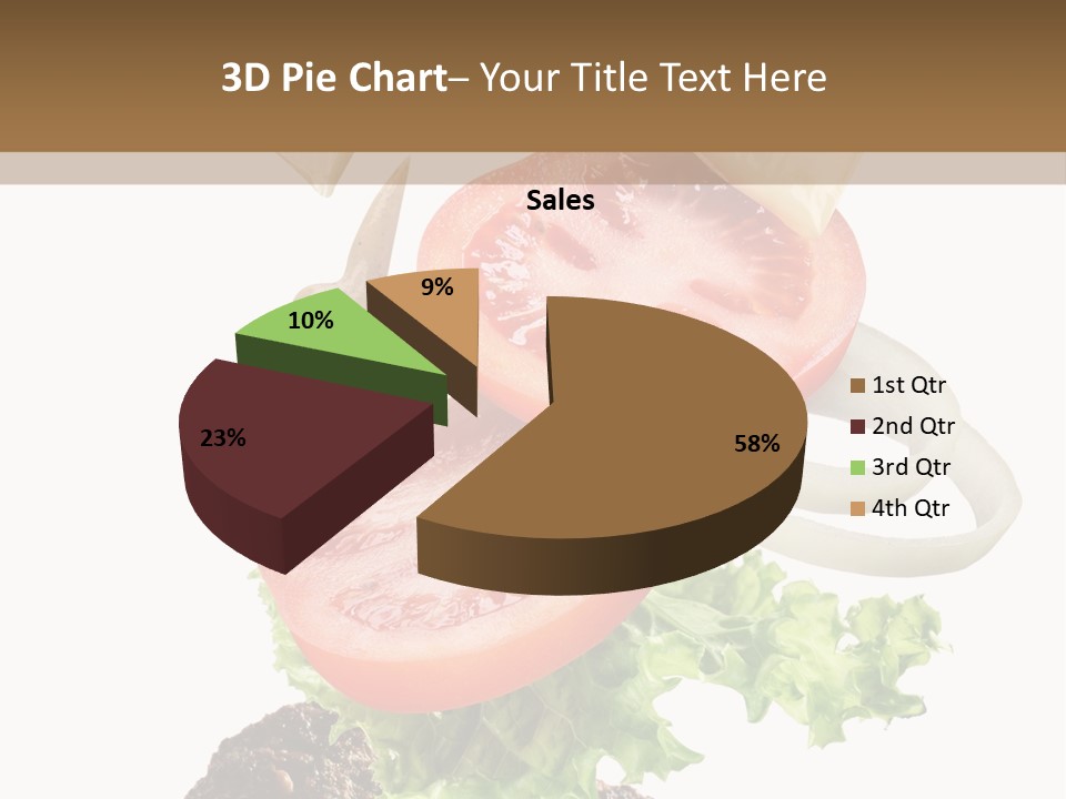 Hamburger Ingredients PowerPoint Template