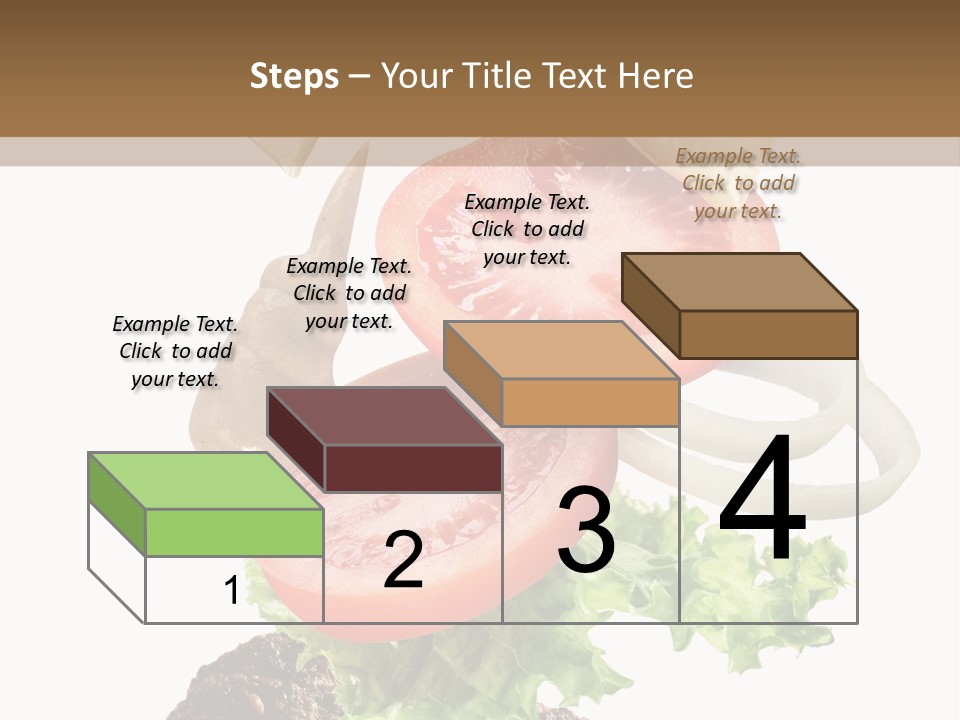 Hamburger Ingredients PowerPoint Template