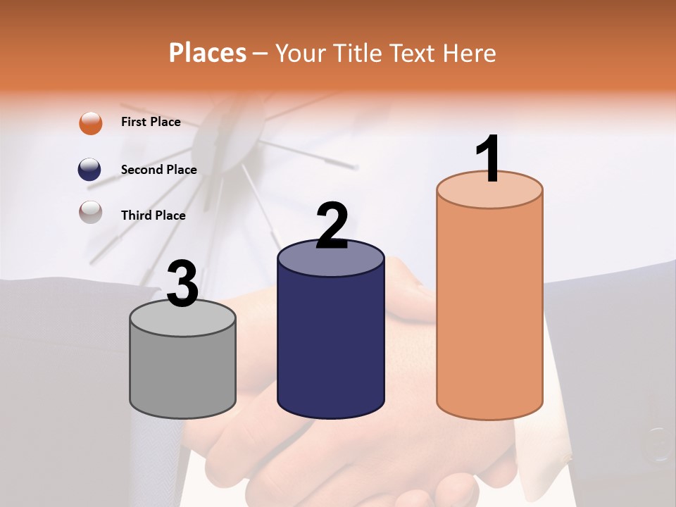 Greeting Cooperation Together PowerPoint Template