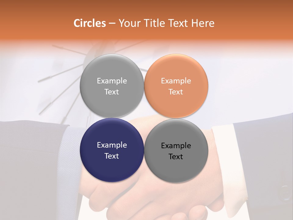Greeting Cooperation Together PowerPoint Template