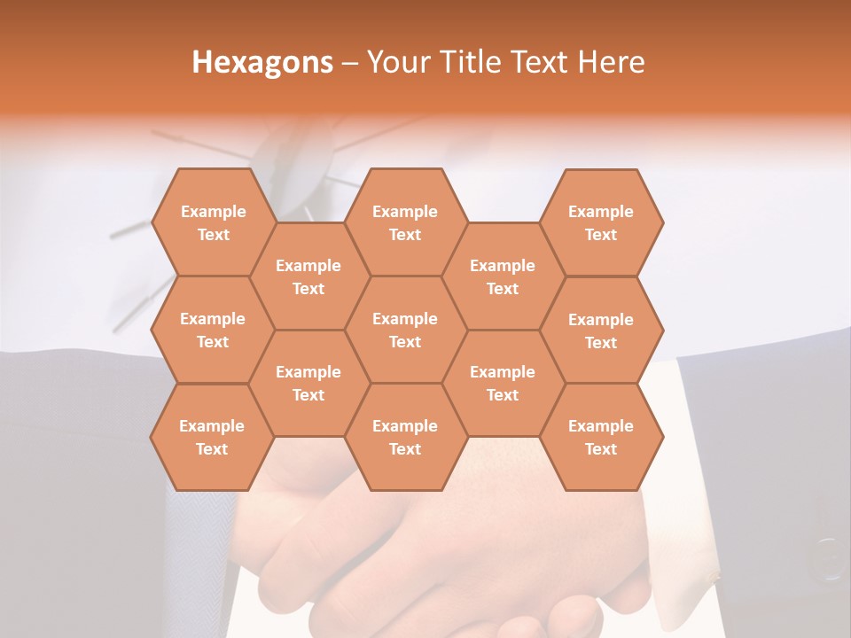 Greeting Cooperation Together PowerPoint Template