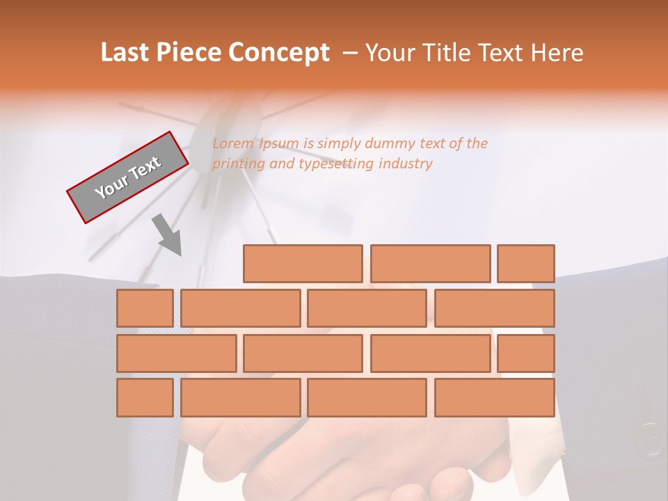 Greeting Cooperation Together PowerPoint Template