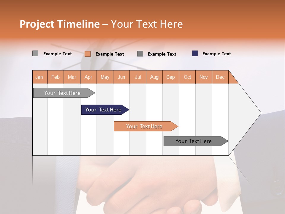 Greeting Cooperation Together PowerPoint Template