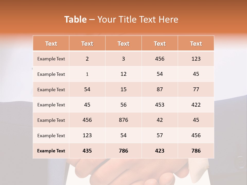 Greeting Cooperation Together PowerPoint Template