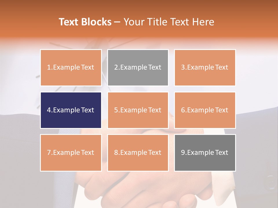 Greeting Cooperation Together PowerPoint Template