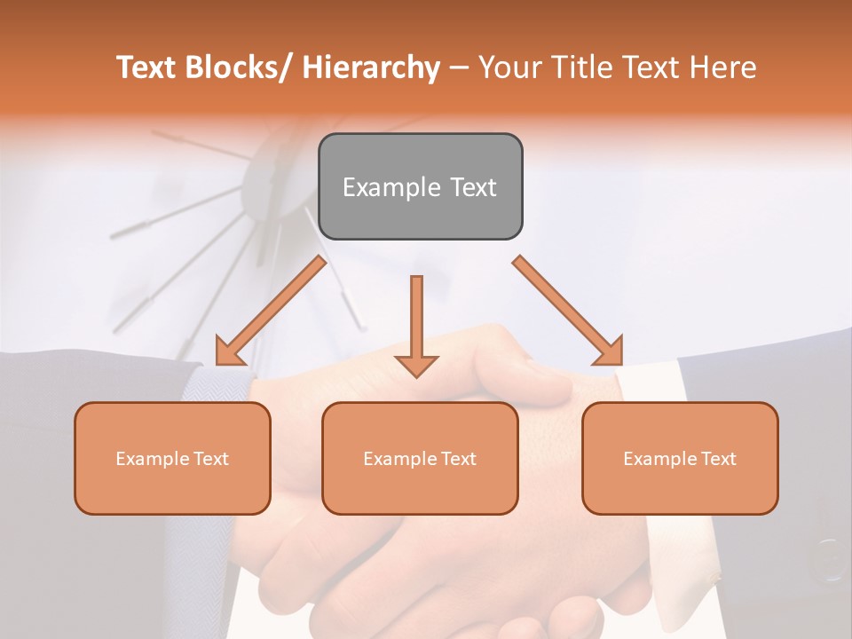 Greeting Cooperation Together PowerPoint Template