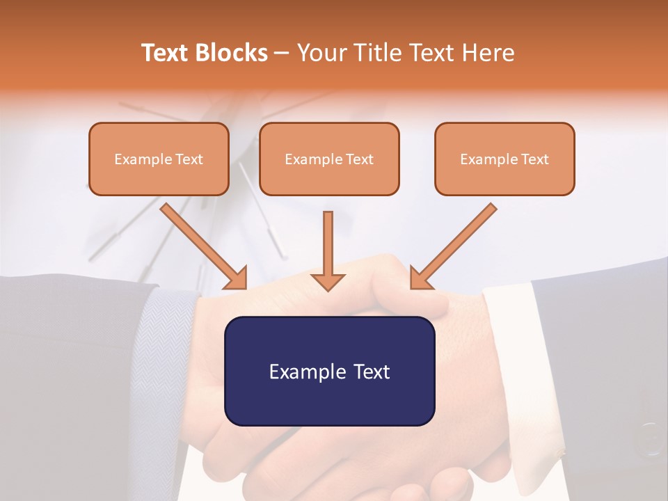 Greeting Cooperation Together PowerPoint Template