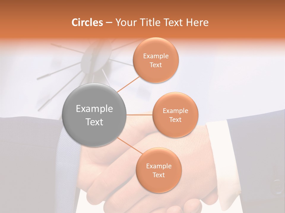 Greeting Cooperation Together PowerPoint Template