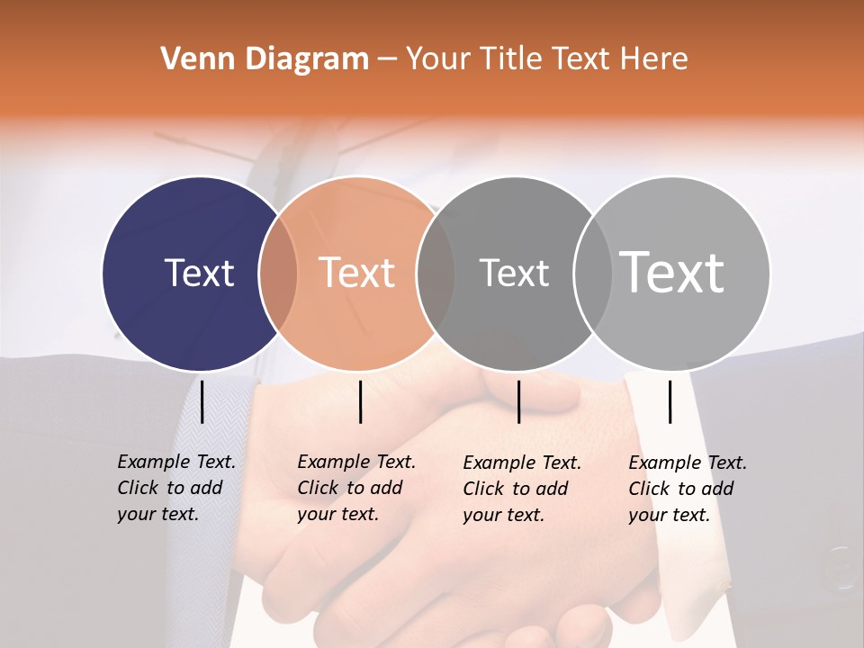 Greeting Cooperation Together PowerPoint Template