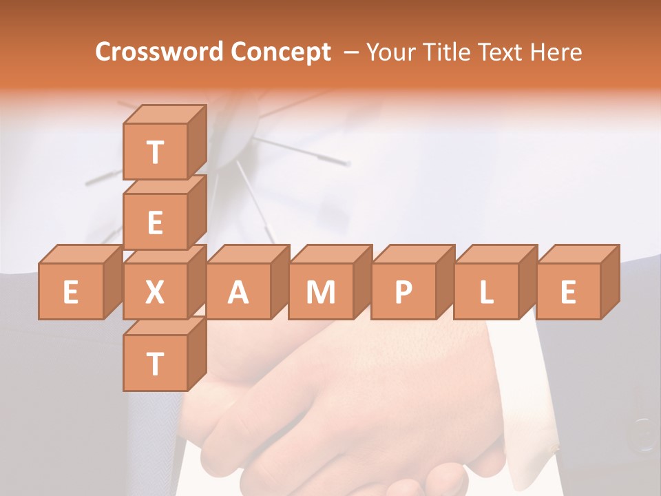 Greeting Cooperation Together PowerPoint Template