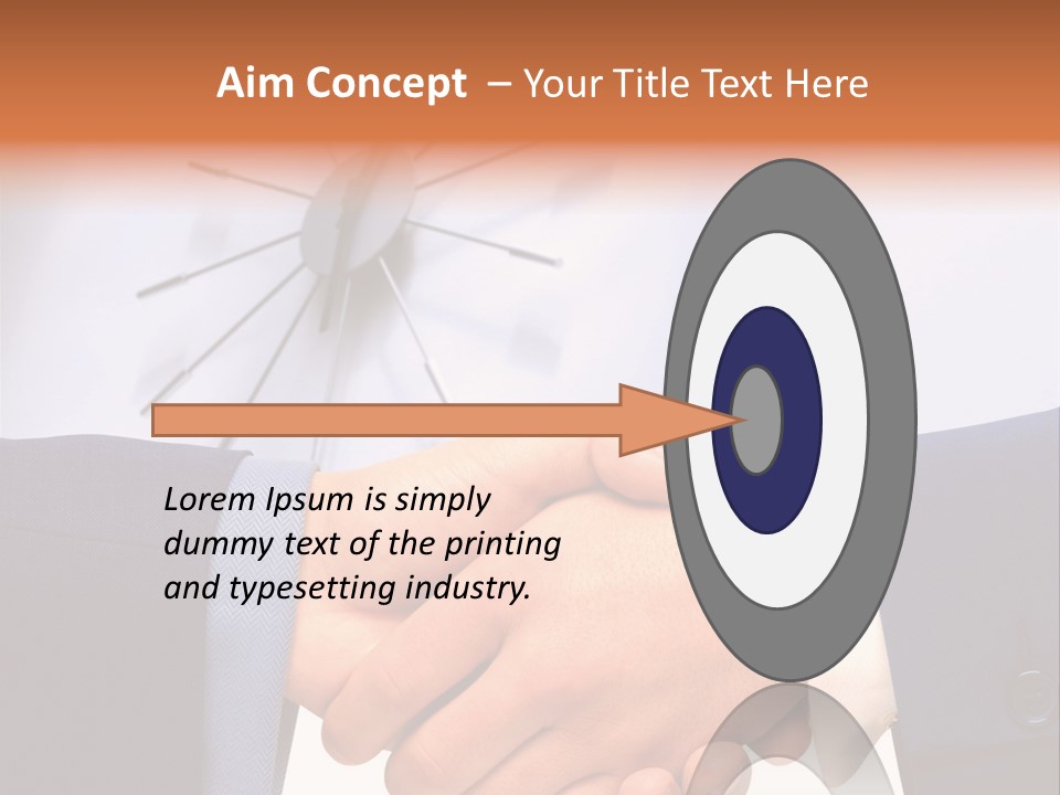 Greeting Cooperation Together PowerPoint Template