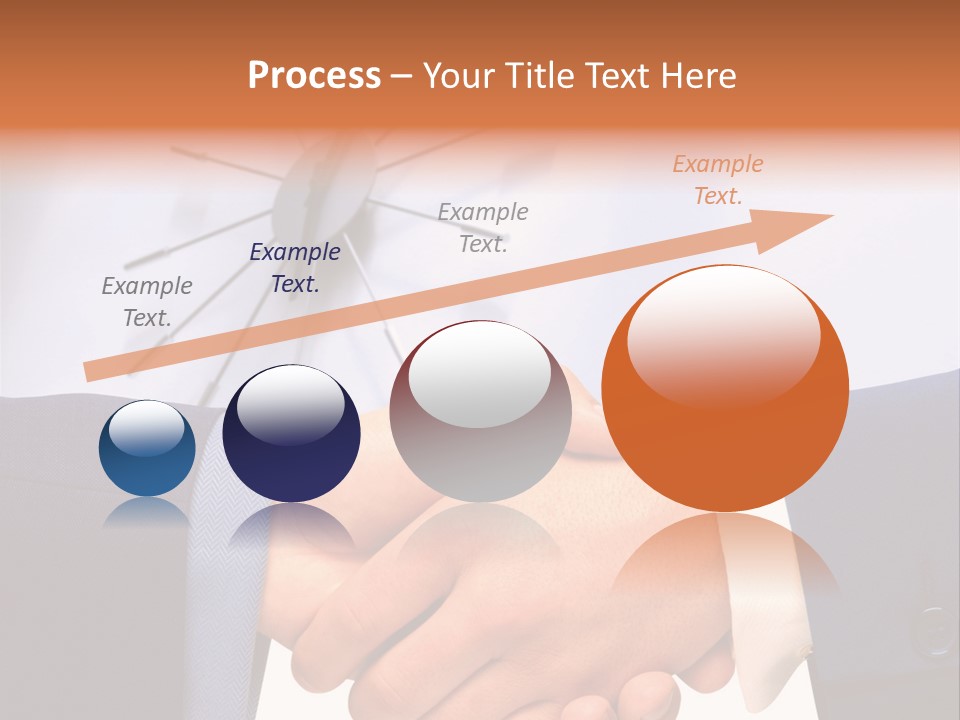 Greeting Cooperation Together PowerPoint Template