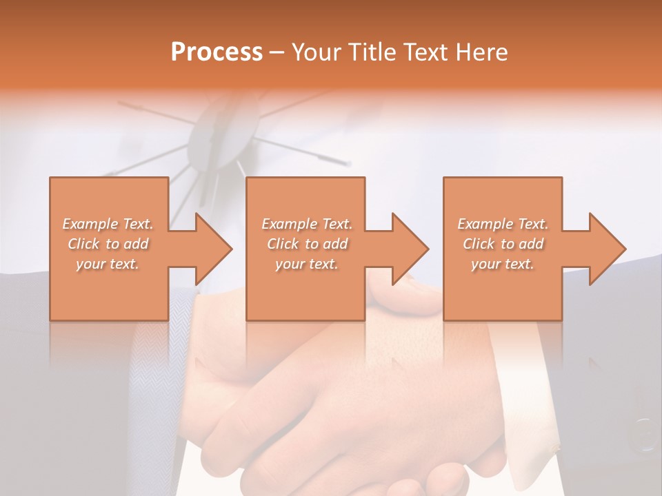 Greeting Cooperation Together PowerPoint Template