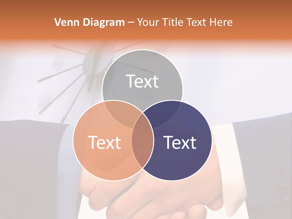 Greeting Cooperation Together PowerPoint Template