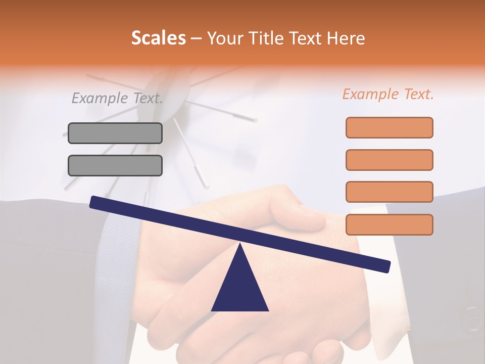 Greeting Cooperation Together PowerPoint Template