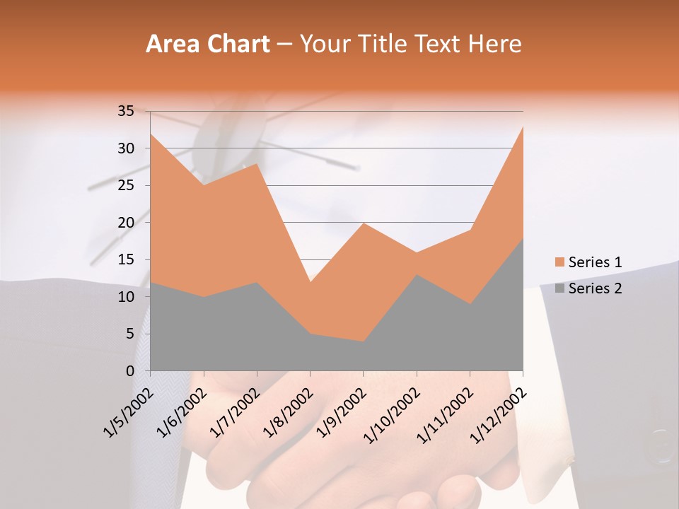 Greeting Cooperation Together PowerPoint Template