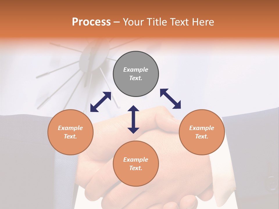 Greeting Cooperation Together PowerPoint Template
