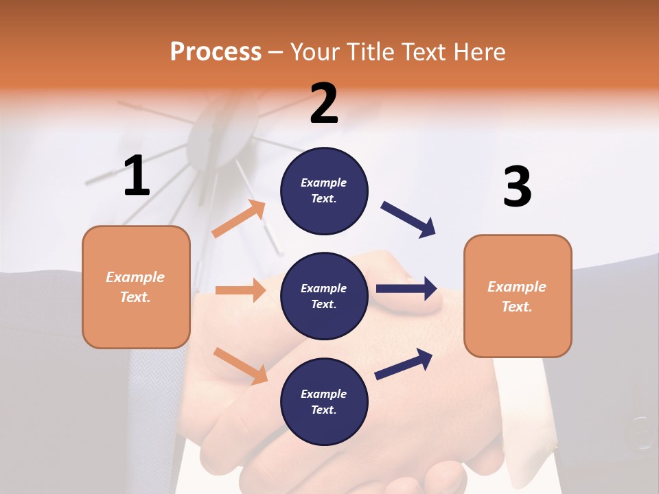 Greeting Cooperation Together PowerPoint Template