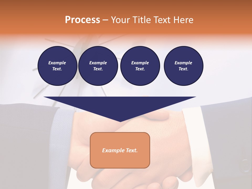 Greeting Cooperation Together PowerPoint Template