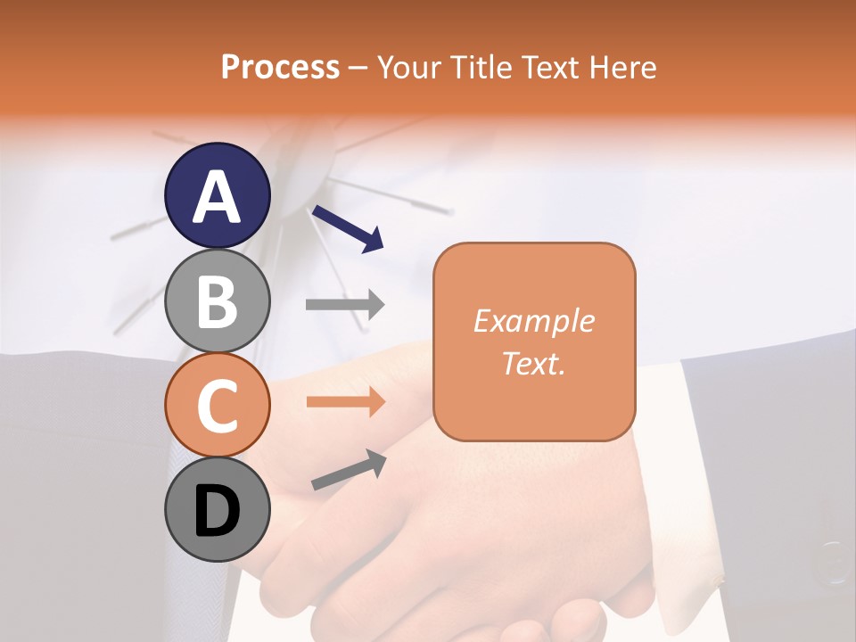 Greeting Cooperation Together PowerPoint Template
