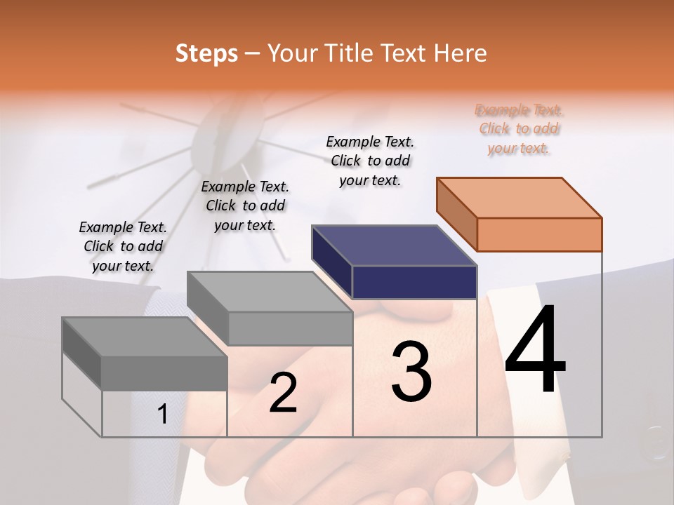 Greeting Cooperation Together PowerPoint Template