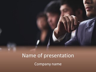 Meeting Leader Group PowerPoint Template