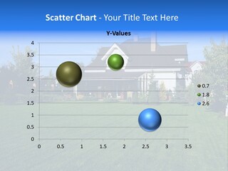 Estate Blue Wood PowerPoint Template