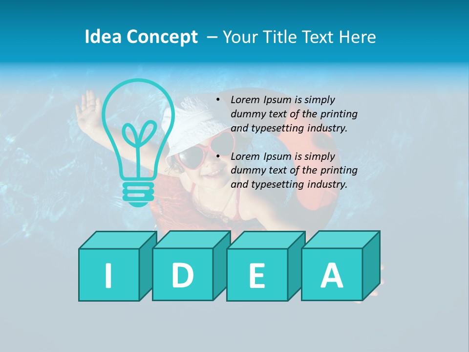 Recreational Joy Playing PowerPoint Template