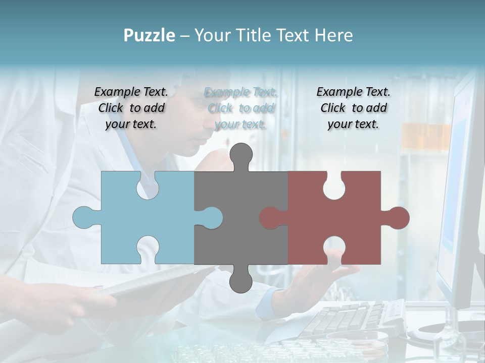 Chemist Care Manager PowerPoint Template