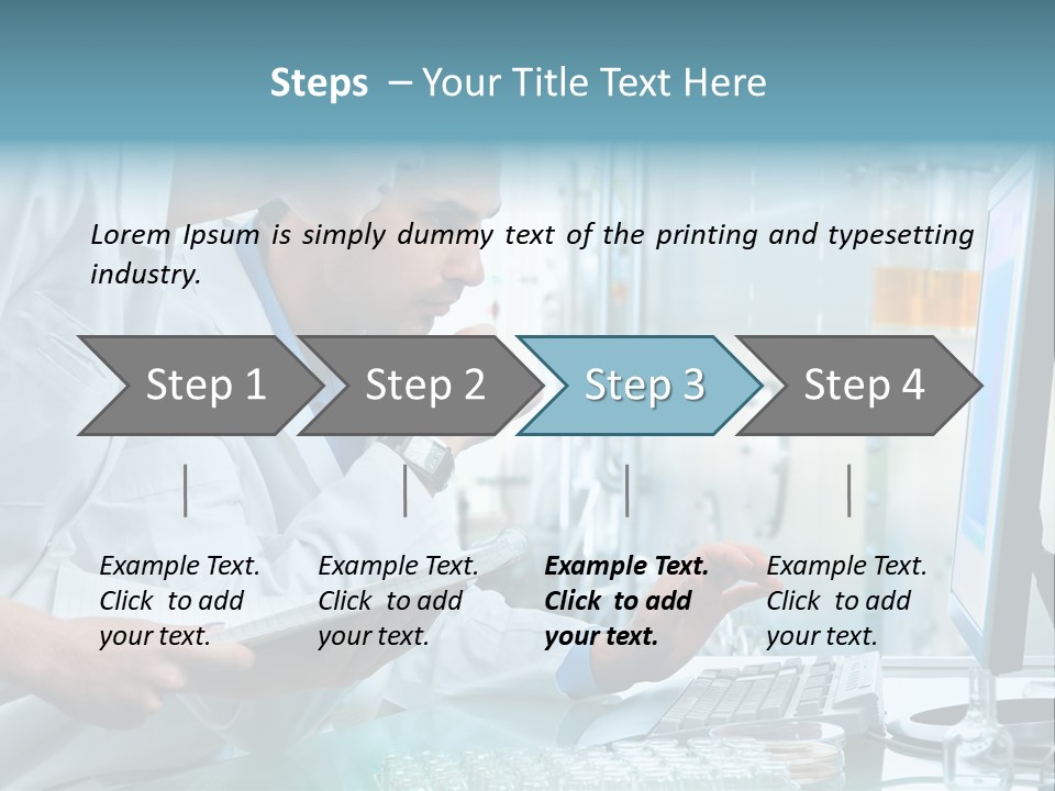 Chemist Care Manager PowerPoint Template