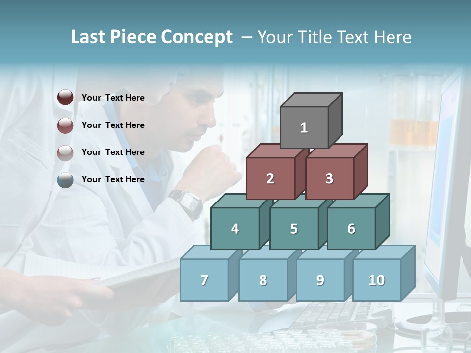 Chemist Care Manager PowerPoint Template