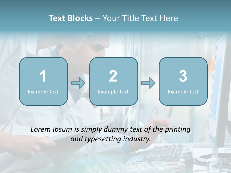 Chemist Care Manager PowerPoint Template