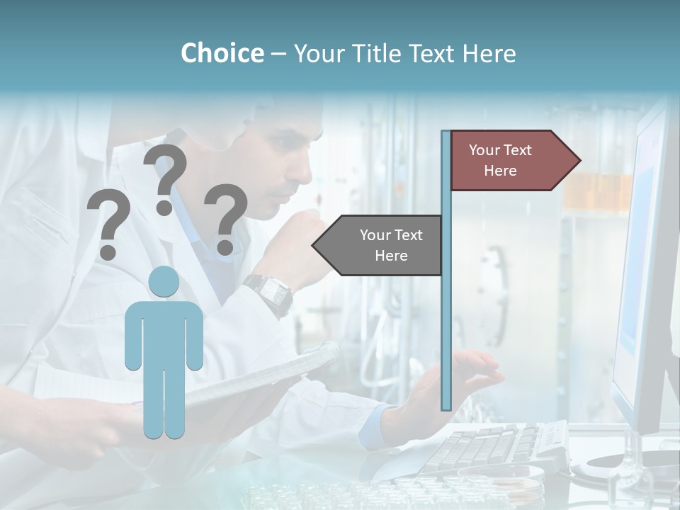 Chemist Care Manager PowerPoint Template