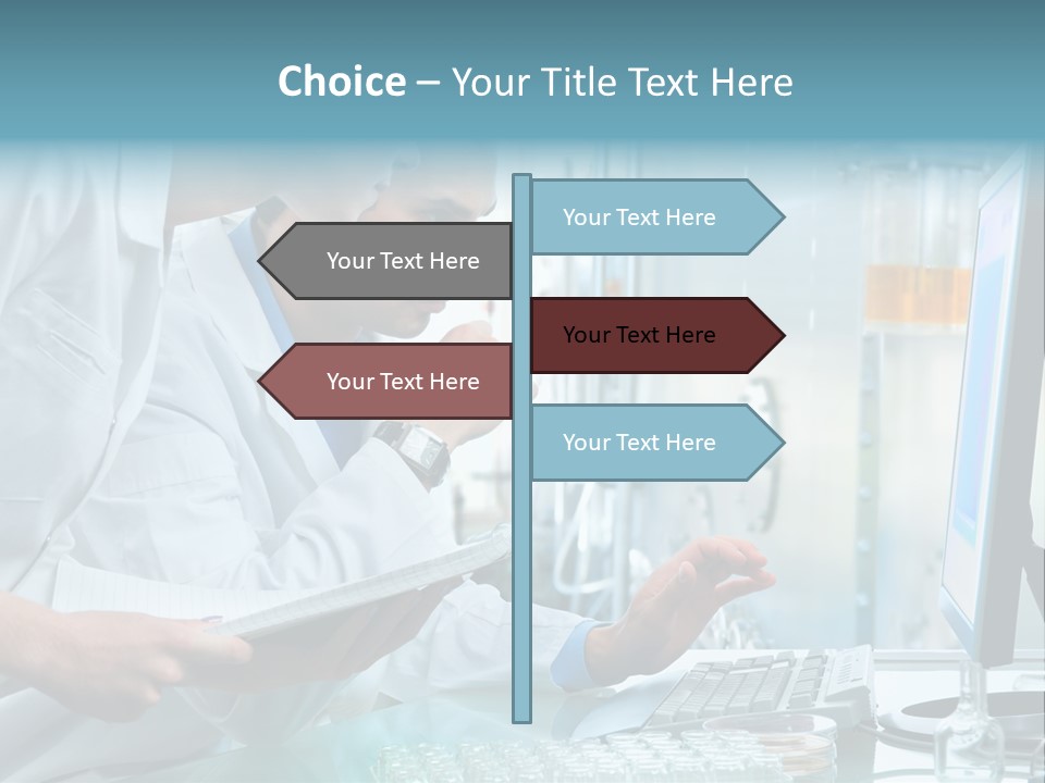 Chemist Care Manager PowerPoint Template