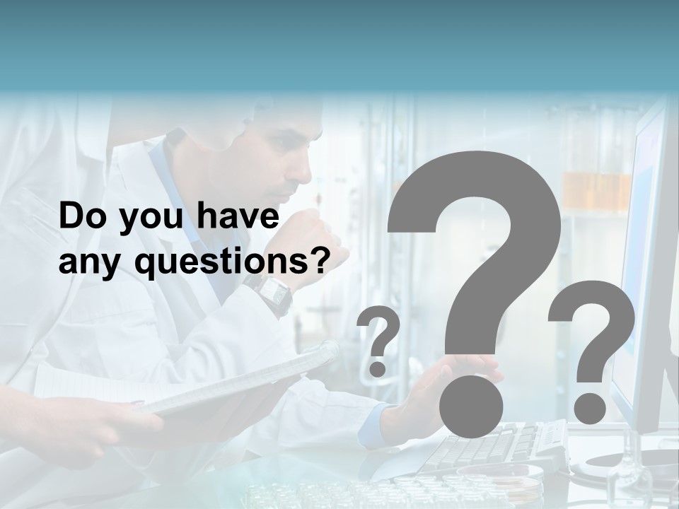 Chemist Care Manager PowerPoint Template