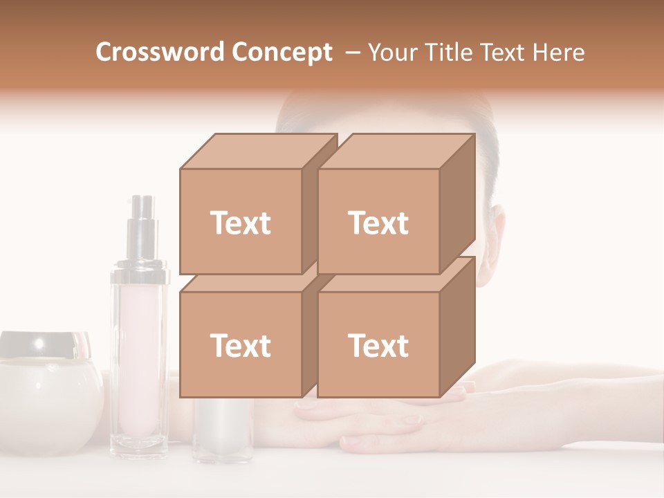 Lady Bottle  PowerPoint Template