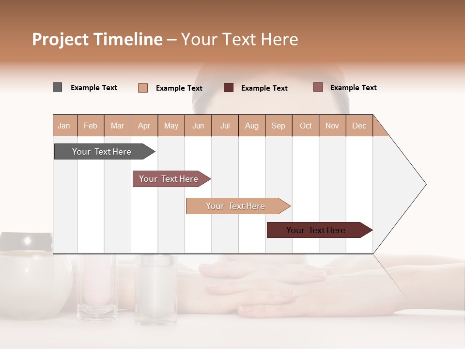 Lady Bottle  PowerPoint Template