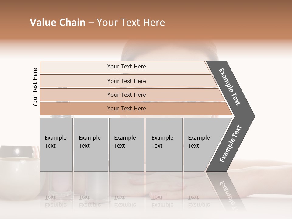 Lady Bottle  PowerPoint Template