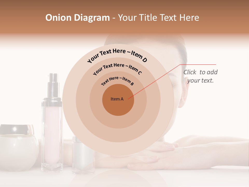 Lady Bottle  PowerPoint Template