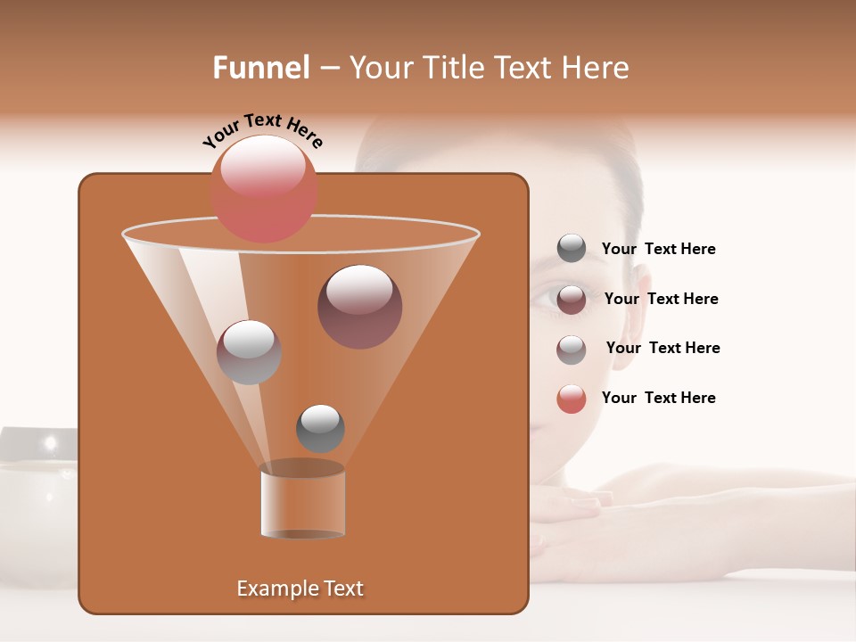 Lady Bottle  PowerPoint Template