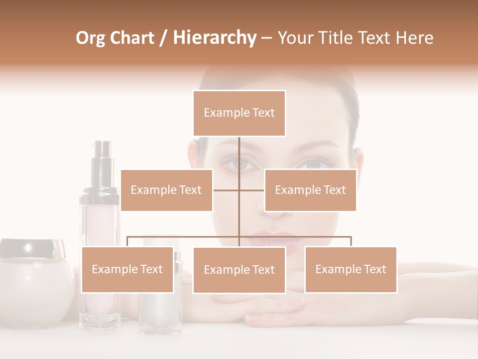 Lady Bottle  PowerPoint Template