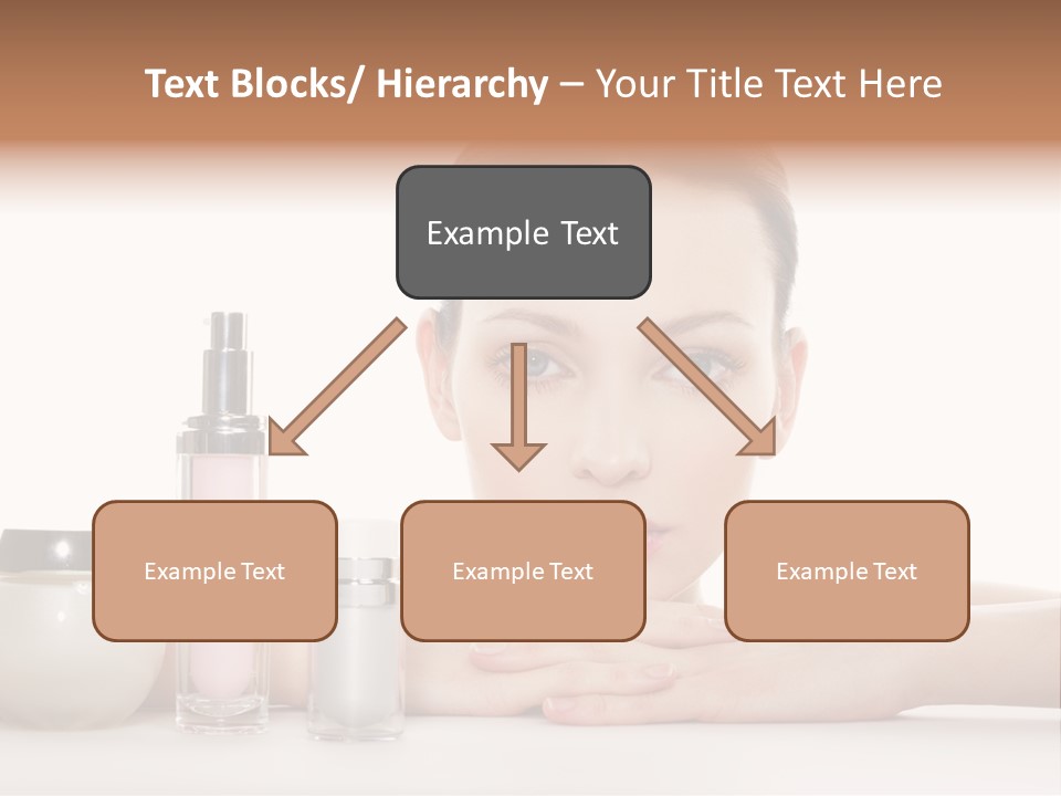 Lady Bottle  PowerPoint Template